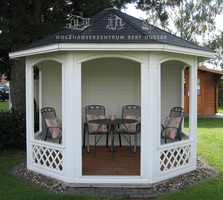 Pavillon ROMANCE I / in 28 mm Wandstärke / 3,00 m Durchmesser